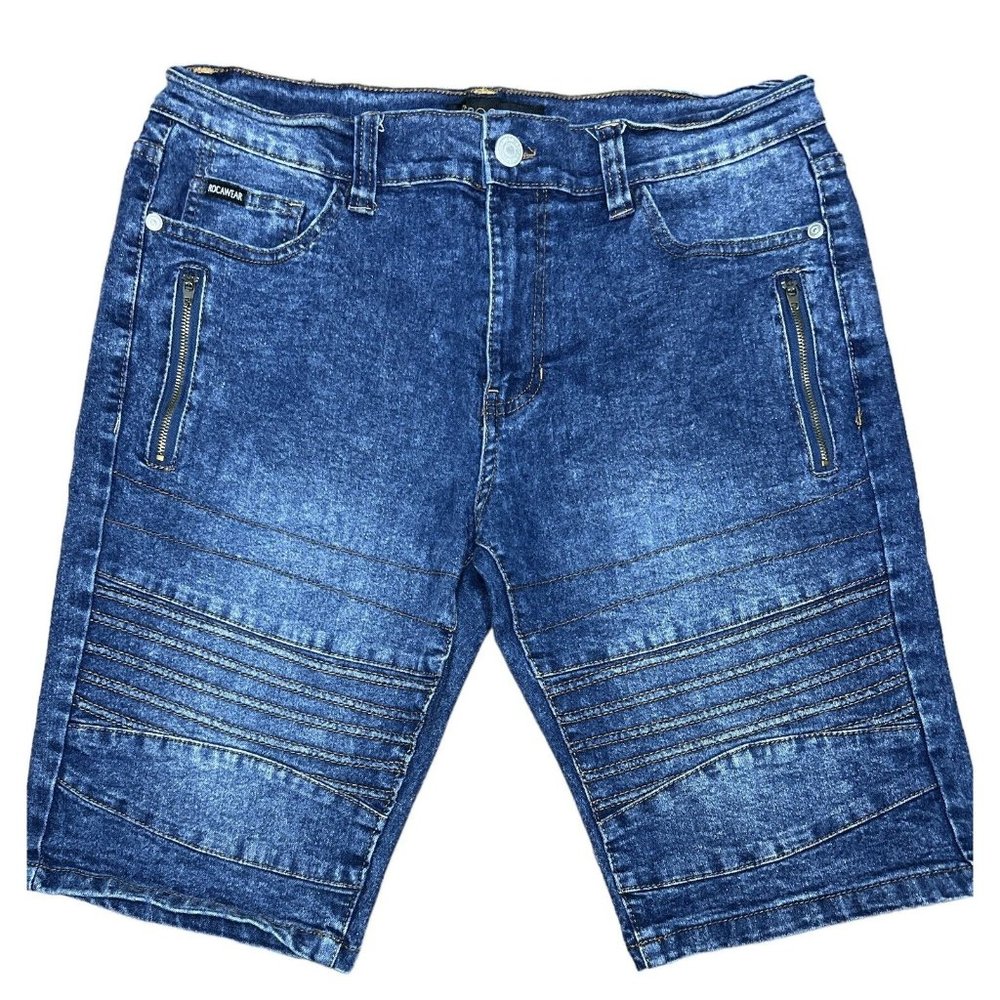 EUC Rocawear Jean Shorts Men's Size 32 Stretch Denim Tapered Leg ($39)